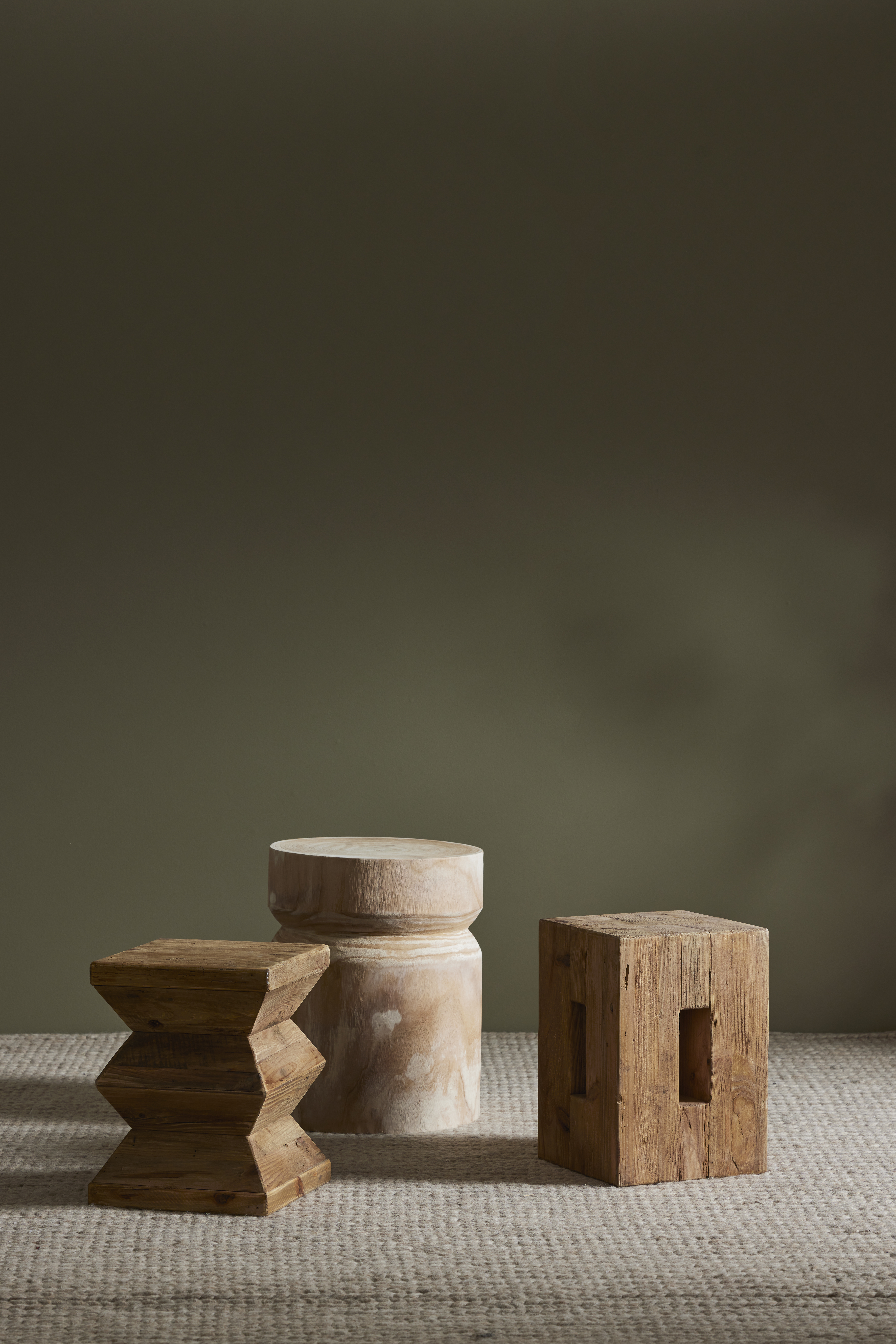 Amalfi Alder Wooden Side Table Nightstand Coffee Table Sofa Side Table Furniture - Picture 7 of 8