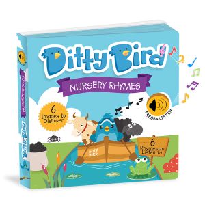 Ditty Bird Nursery Rhymes Multi-Coloured 16x2x16cm