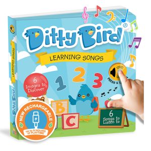 Ditty Bird Learning Songs Multi-Coloured 16x2x16cm
