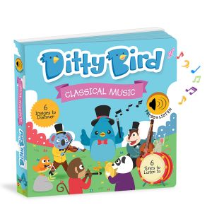 Ditty Bird Classical Music Multi-Coloured 16x2x16cm