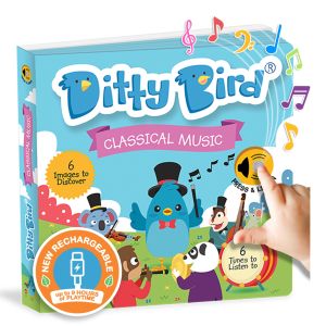 Ditty Bird Classical Music Multi-Coloured 16x2x16cm