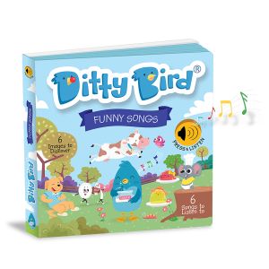 Ditty Bird Funny Songs Multi-Coloured 16x2x16cm