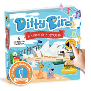 Ditty Bird Sounds of Australia Multi-Coloured 16x2x16cm