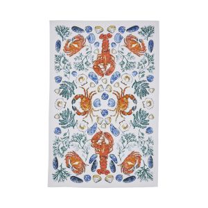 Ulster Weavers Shellfish Tea Towel Multi-Coloured 74x48x0.2cm