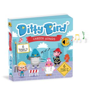 Ditty Bird When I Grow Up Songs Multi-Coloured 16x2x16cm