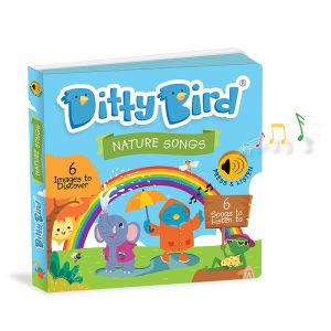 Ditty Bird Nature Songs Multi-Coloured 16x2x16cm
