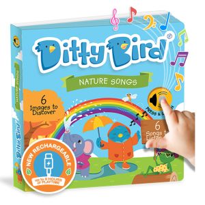 Ditty Bird Nature Songs Multi-Coloured 16x2x16cm