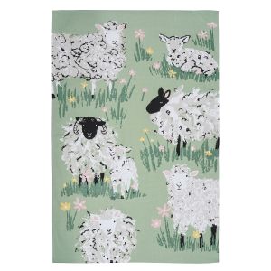 Ulster Weavers Woolly Sheep Tea Towel Multi-Coloured