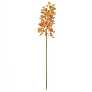 Rogue Oncidium Orchid Spray Orange 16x14x82cm