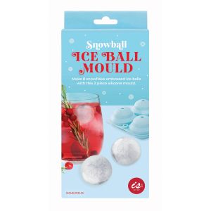 isGift Snowball Ice Ball Mould Blue 20x10x4cm