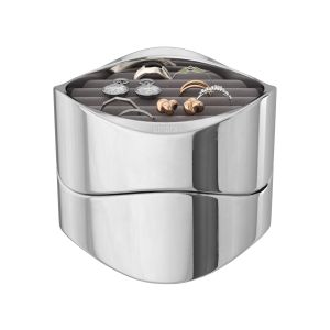 Umbra Wavy Jewellery Organiser Chrome 10x10x8cm