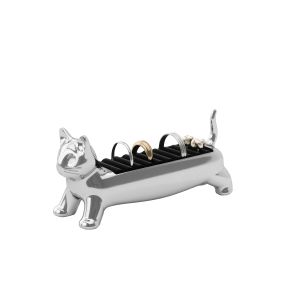 Umbra Ali Cat Ring Holder Chrome 12x4x5cm