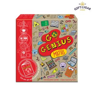 Go Genius Maths - The Board Game Multi-Coloured 24x4x24cm