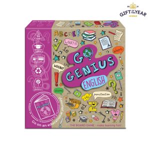 Go Genius English - The Board Game Multi-Coloured 24x4x24cm