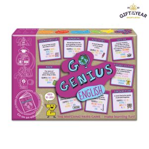 Go Genius English - The Matching Pairs Game Multi-Coloured 27x4x18cm