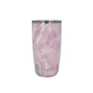 S'well Geode Rose Tumbler with Lid 530ml Pink 8.8x8.4x16cm