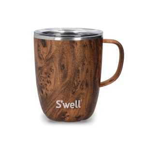 S'well Teakwood Mug with Handle 350ml Brown 11x8.8x10.8cm