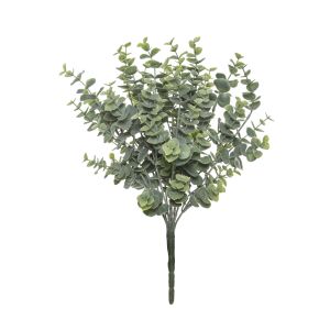 Rogue Squat Eucalyptus Bush Grey Green 26x26x36cm