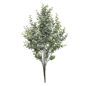 Rogue Tall Eucalyptus Bush Grey Green 30x30x50cm