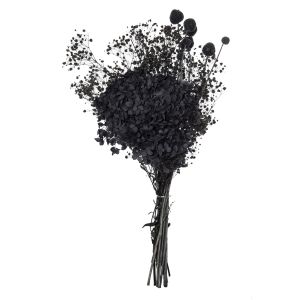 Rogue Preserved Hydrangea Bouquet Black 27x28x50cm