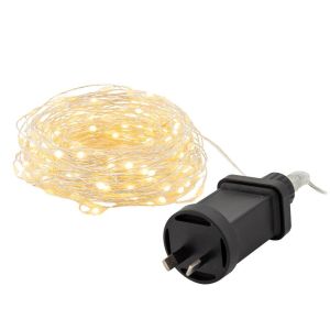 Rogue Super Bright String Light LED 200 Bulbs Silver 20m