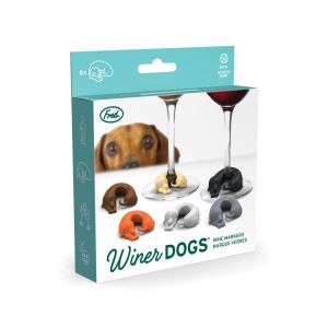 Fred Winer Dogs - Drink Markers Multi-Coloured ‎4.19x3.81x1.7cm