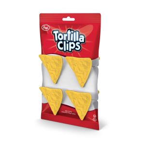 Fred Tortilla Clips - Food Bag Clips Yellow 3x5.8x6cm