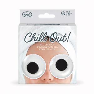 Fred Chill Out Eye Pads - Googly Eyes White 8.9x2x8cm