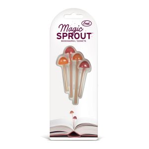 Fred Magic Sprout Bookmarks 4pcs Set Pink 1x1x8cm
