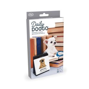 Fred Daily Doggo Desktop Flip Book Multi-Coloured 39x27x0.4cm