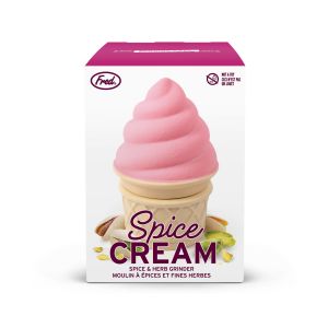 Fred Spice Cream Herb Grinder Multi-Coloured 6x6x9cm