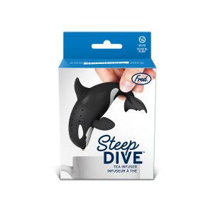 Fred Steep Dive Orca Tea Infuser Multi-Coloured 8x6x9cm