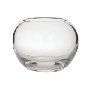 Rogue Sphere Vase Clear 10x10x8cm