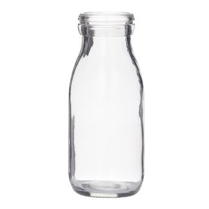 Rogue Milk Bottle Clear 6x6x14cm