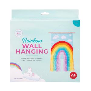 isGift Make Your Own Wall Hanging - Rainbow Multi-Coloured 28x35x0.2cm