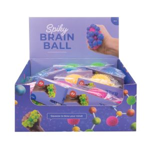 Is Gift Atomic Brain Ball - Spikey (4Asst) Assorted 5.5cm Dia