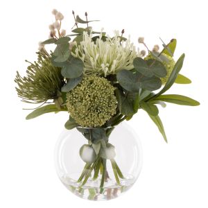 Rogue Native Mix-Glass Fish Bowl Green/Glass 25x28x30cm