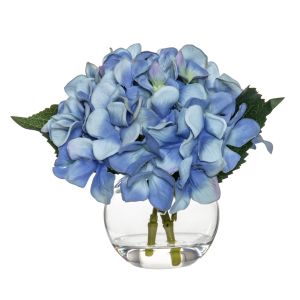 Rogue Hydrangea-Sphere Vase Bright Blue 23x20x18cm