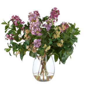 Rogue Lilac Garden Mix-Keyla Vase Purple 70x59x70cm