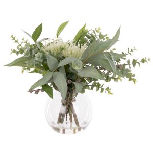 Rogue Pin Cushion Mix-Phoebe Vase Soft Green/Glass 43x49x36cm