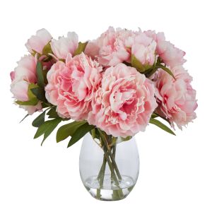 Rogue Peony Garden-Claire Vase Pink/Glass 44x42x41cm