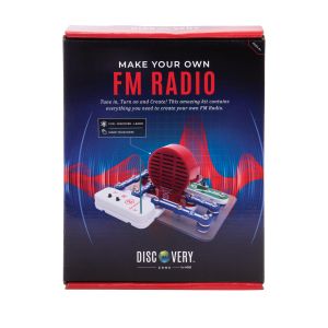 Discovery Zone Make Your Own FM Radio Kit Multi-Coloured 25.5x20.3x6cm