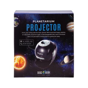 Discovery Zone Planetarium Projector Black 14x10.2x13.3cm