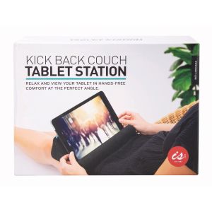 Is Gift Kick Back Couch - Tablet Station Black 12x25x19cm
