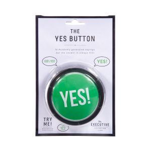 Is Gift The YES! Button Green 9x4x3cm