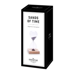 The Executive Collection Sands of Time Magnetic Hourglass Clear 17x7.5x7.5cm
