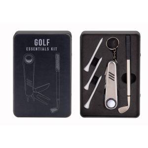 The Executive Collection Golf Essentials Kit Black 16.4x11.5x2cm