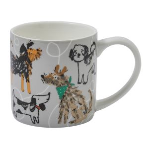 Ulster Weavers Dog Days New Bone China Mug 250ml Multi-Coloured 8.2x8.2x8.2cm