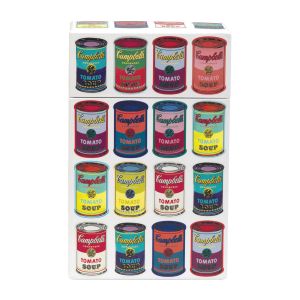 Galison Andy Warhol Memory Game Multi-Coloured 20x13x6cm