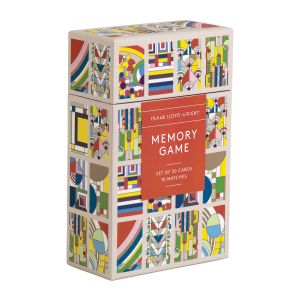 Galison Frank Lloyd Wright Memory Game Multi-Coloured 20x12x6cm